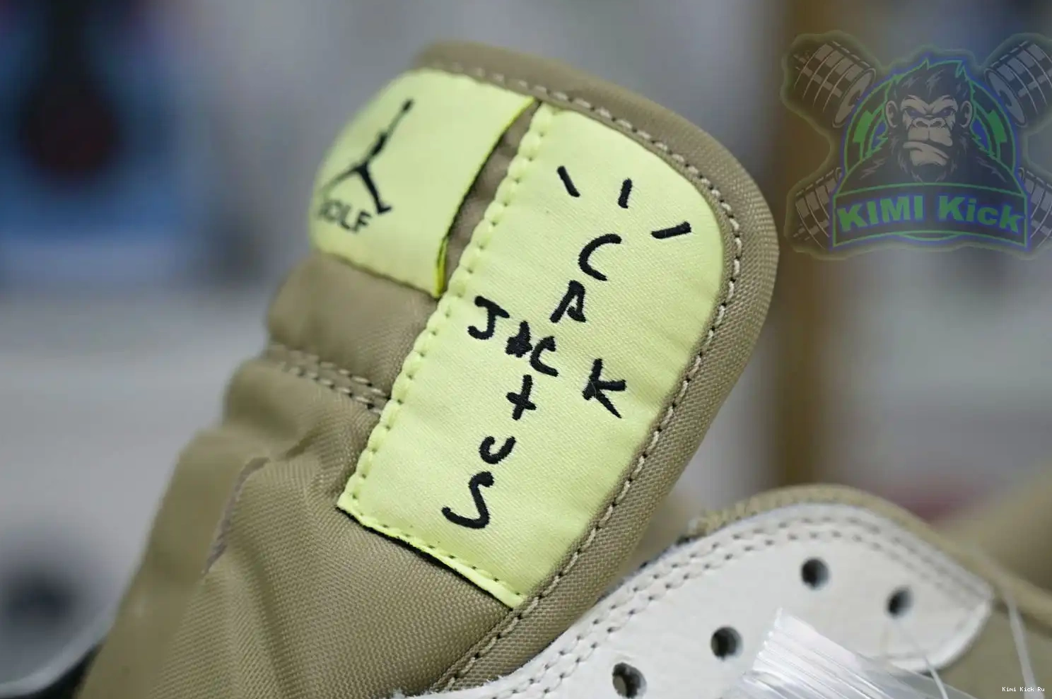 6.0 x Low Golf Jordan 1 Kimikick  Scott Air Travis 0801